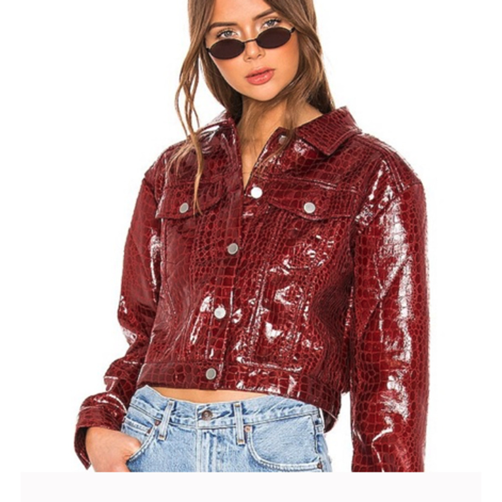 Red Croc Jacket NWT